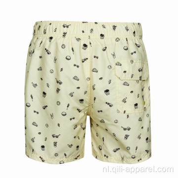 print broek strandkleding heren hardlopen zomer shorts